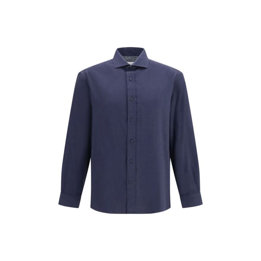 Brunello Cucinelli Men Cotton Shirt